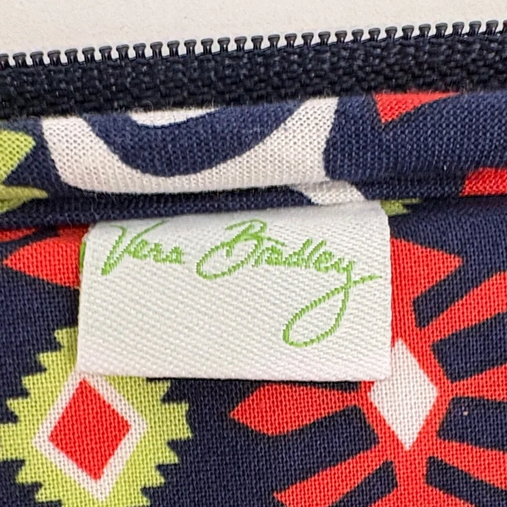Vera Bradley Tablet Case in Navy, Red, and Green